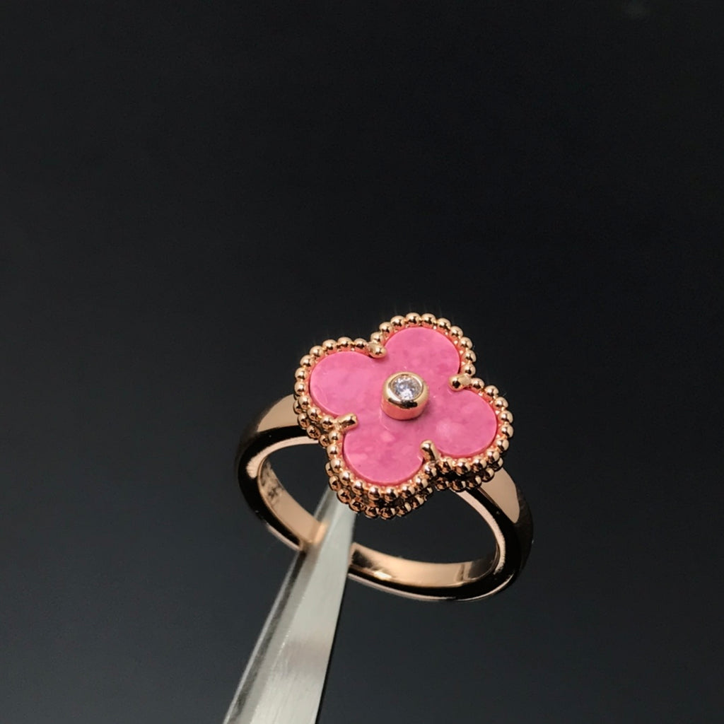 5XVA186X Popular 1 flower necklace and ring