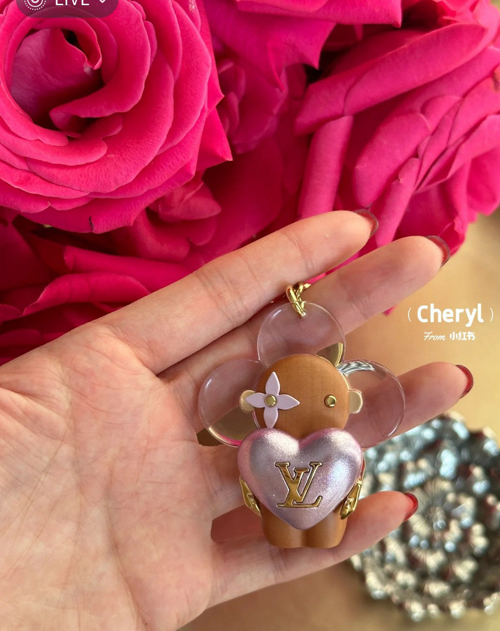 336BE16A Popular bag 's charms accessories