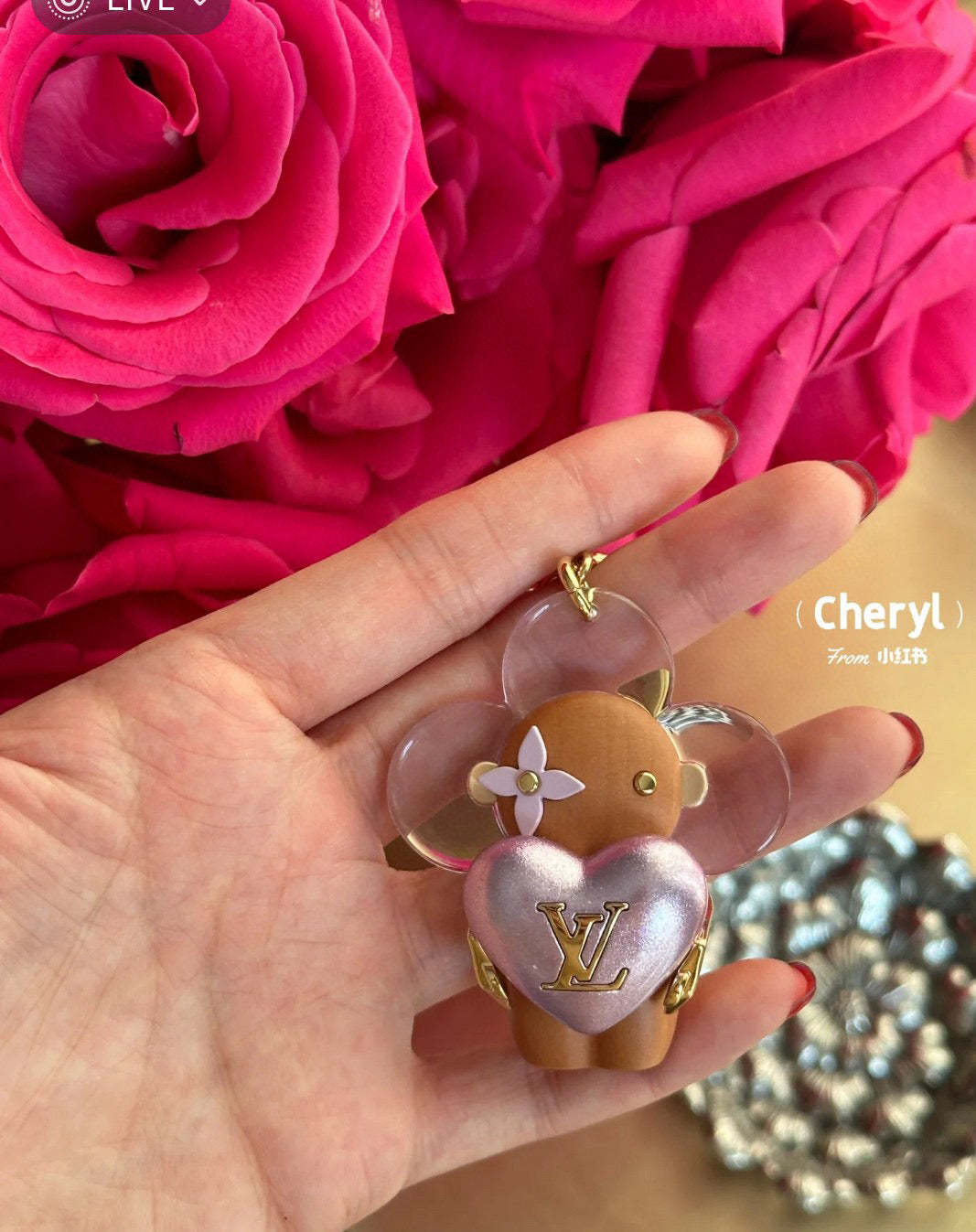 336BE16A Popular bag 's charms accessories