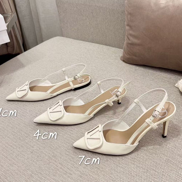 295NVL17Z  Popular  leather  High heels