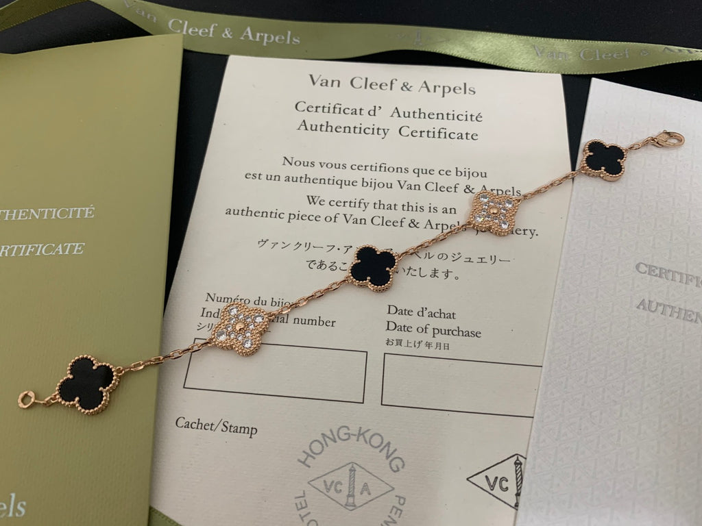 5XVA179K  Popular bracelets 5 flowers normal size1.5cm flower