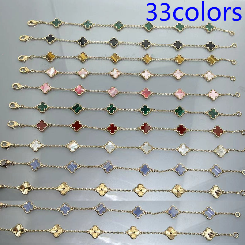 5XVA183K  Popular bracelets 6 flowers mini size 0.9cm flower