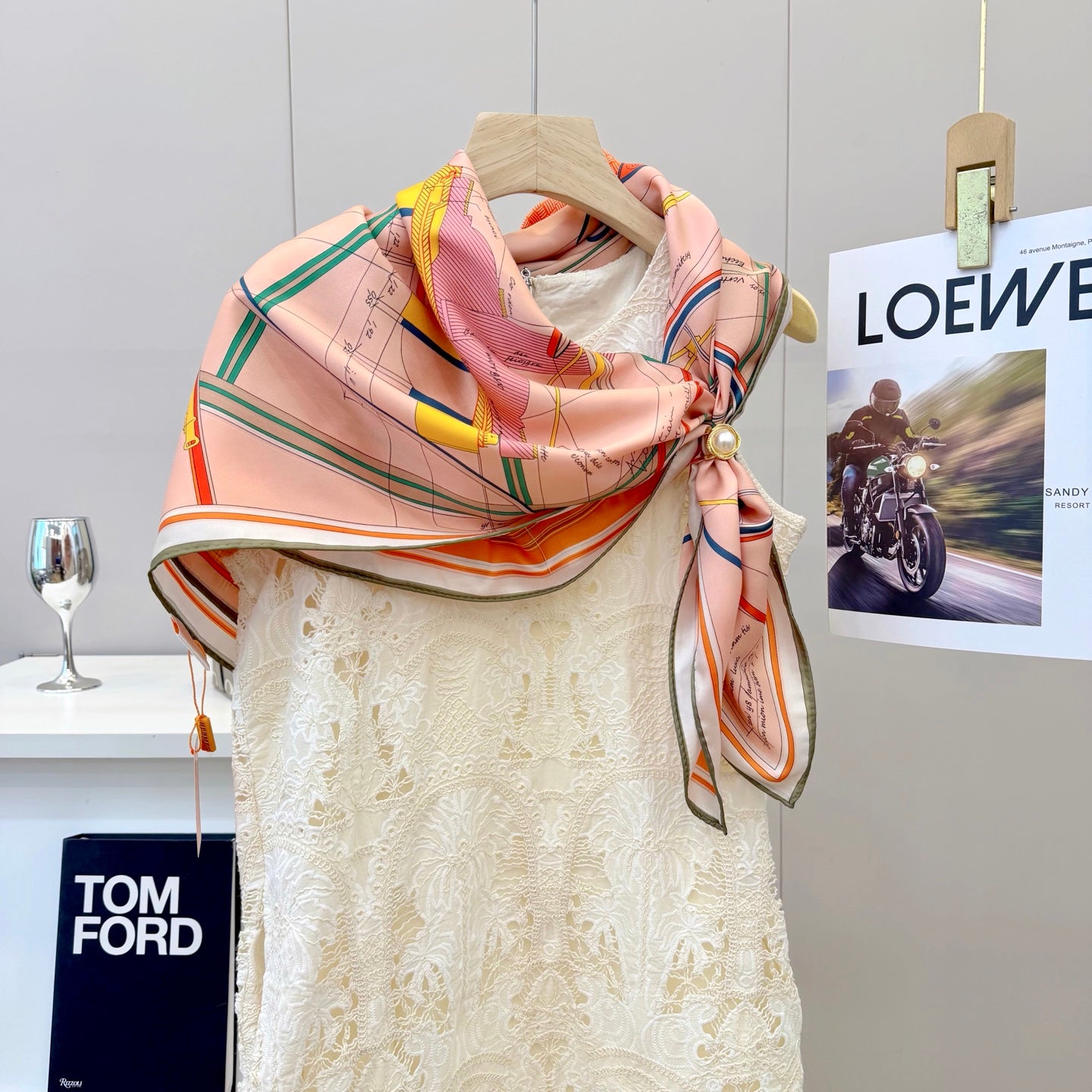 136NH5W Popular Silk Scarve