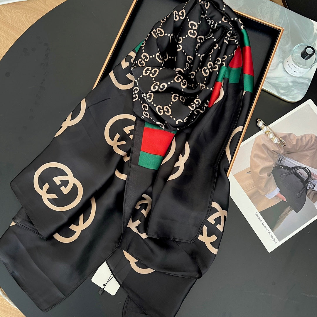 155NB68W Popular Silk Scarve