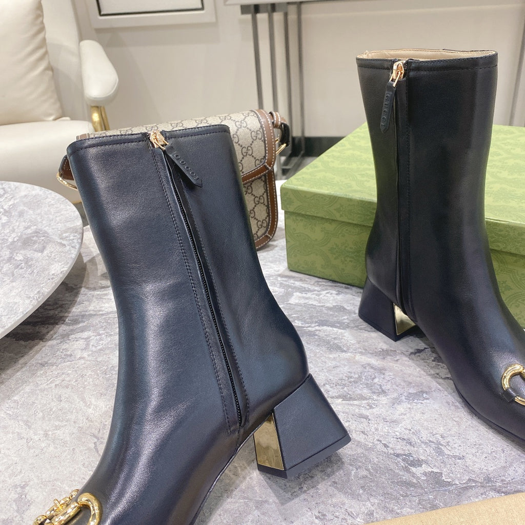 295QB157Z  Popular high-quality leather Boots