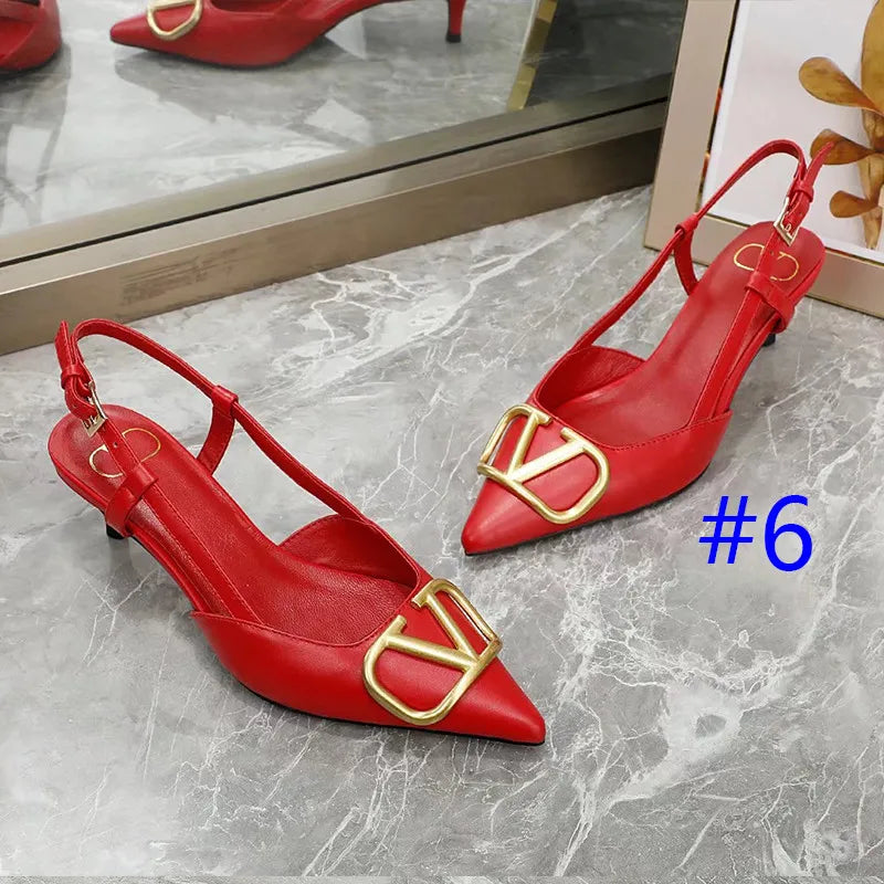 245RVL19Z Popular leather  High heels