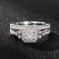 P5QA18J  Popular Moissanite Jewelry Wedding Diamond Ring
