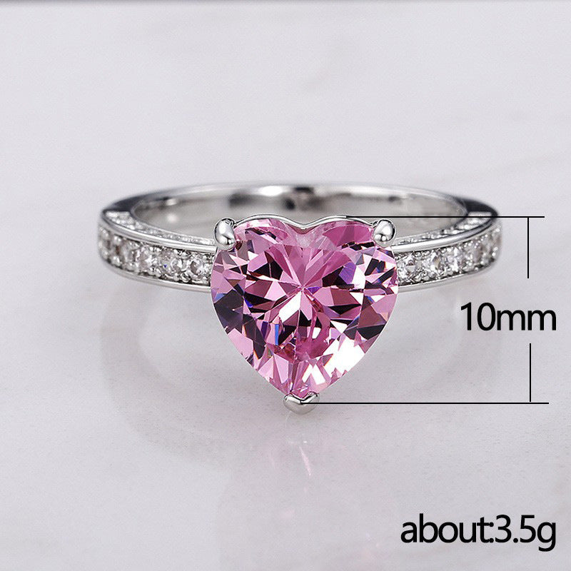 P5QA10J  Popular Moissanite Jewelry Wedding Diamond Ring