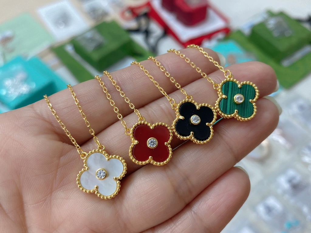 5XVA185X Popular  1 flower necklace