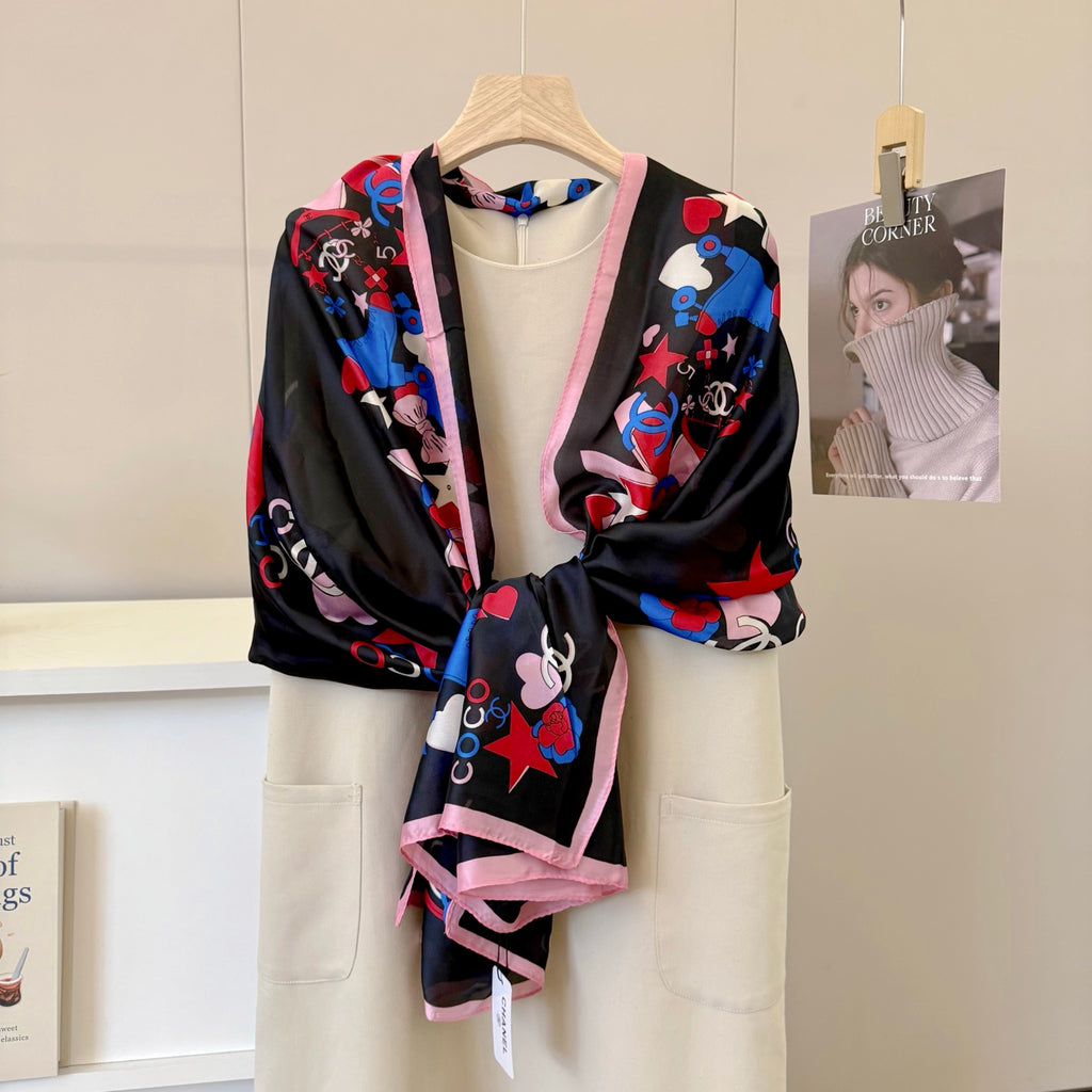 135ZC200W  Popular Silk Scarve
