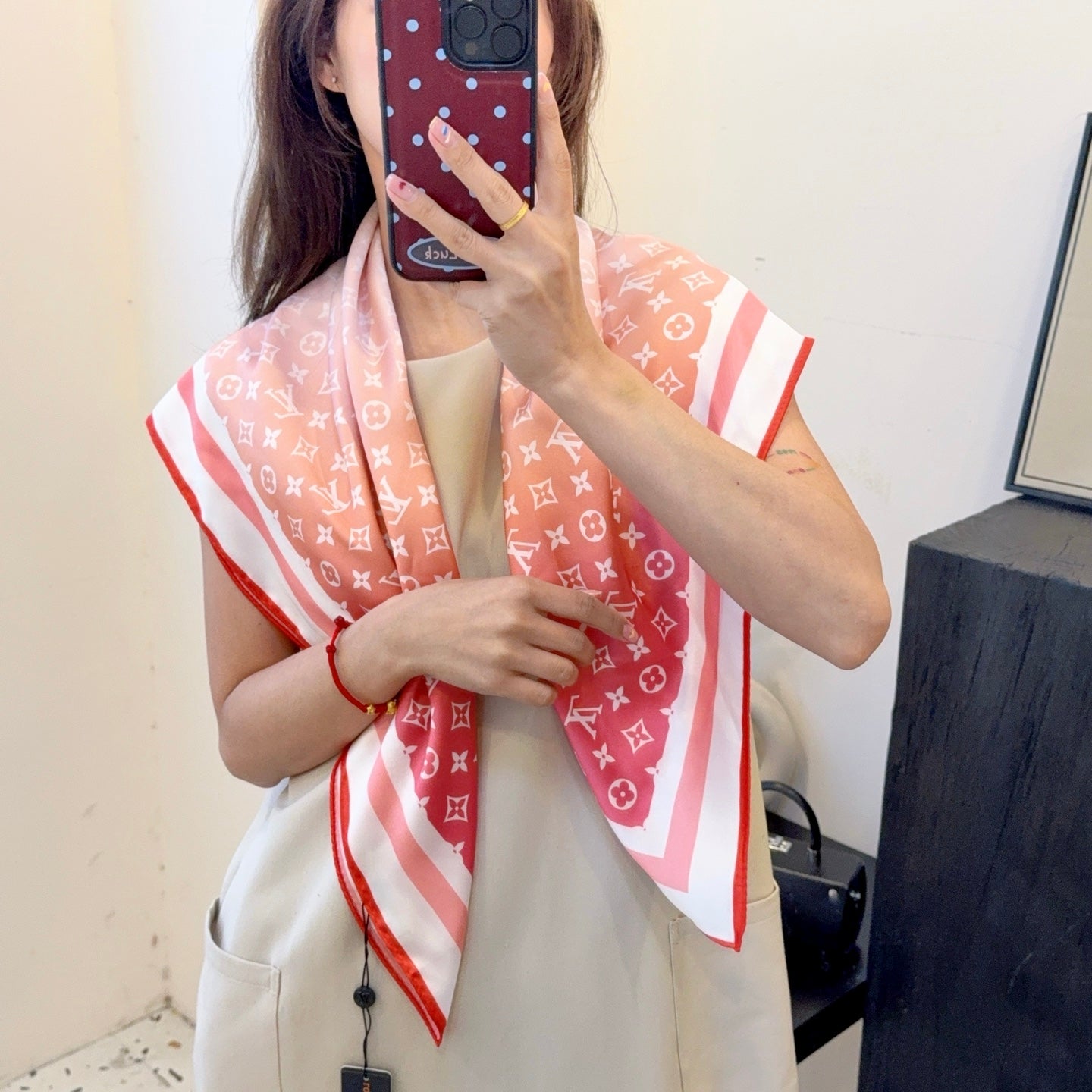 135ZE211W Popular Silk Scarve