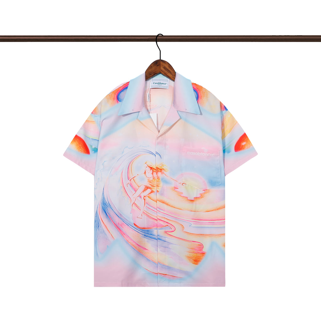 135RA139U Popular shirt and shorts set