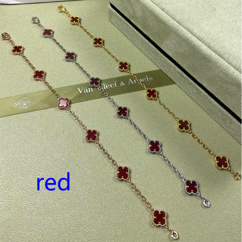 5XVA183K  Popular bracelets 6 flowers mini size 0.9cm flower