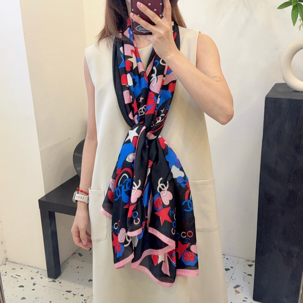 135ZC200W  Popular Silk Scarve