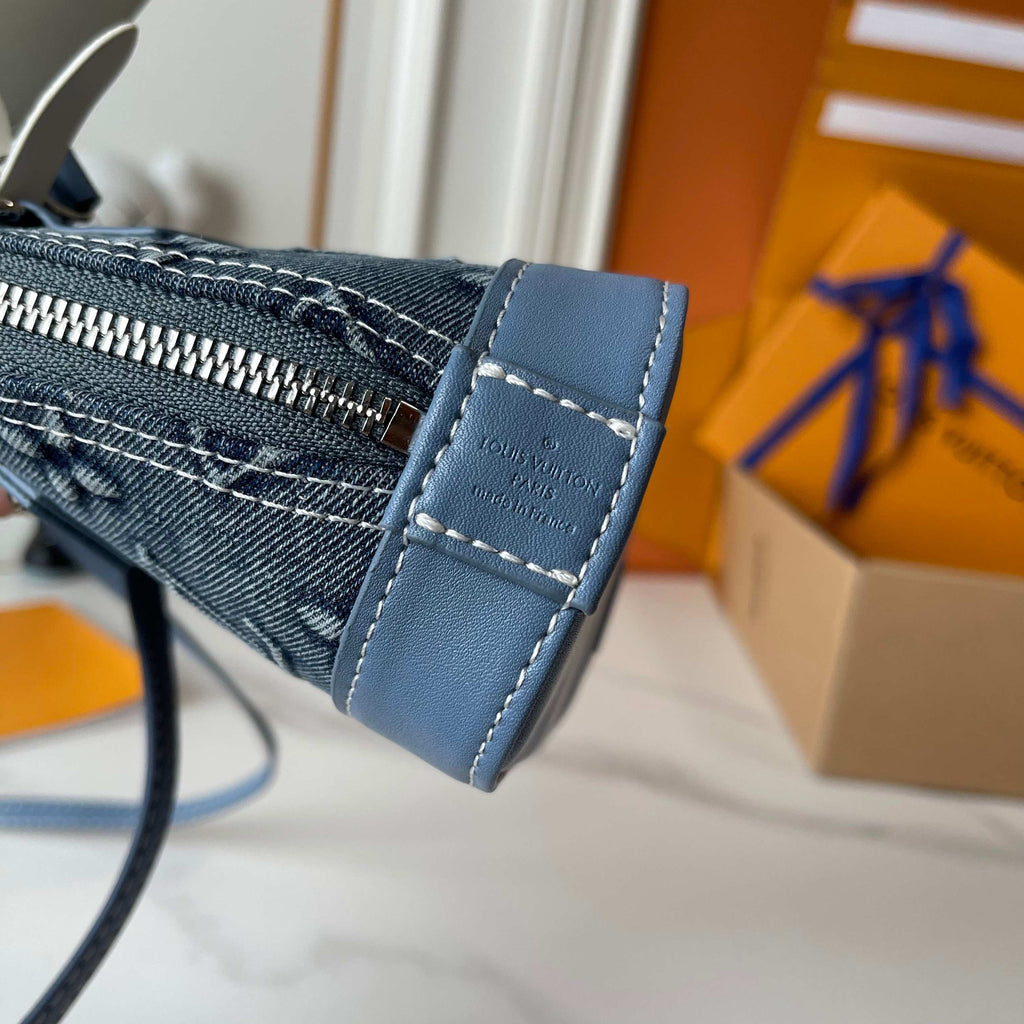 146PE97B Popular denim materials bag