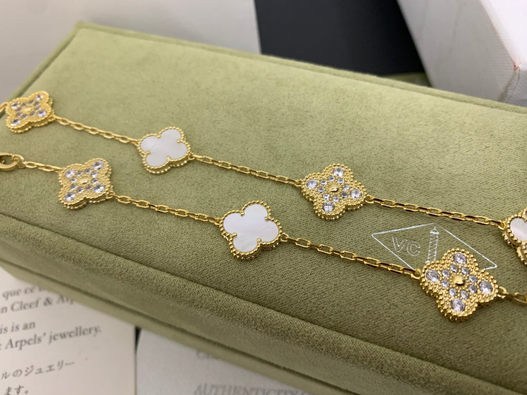 5XV191X Popular 10 flower necklaces