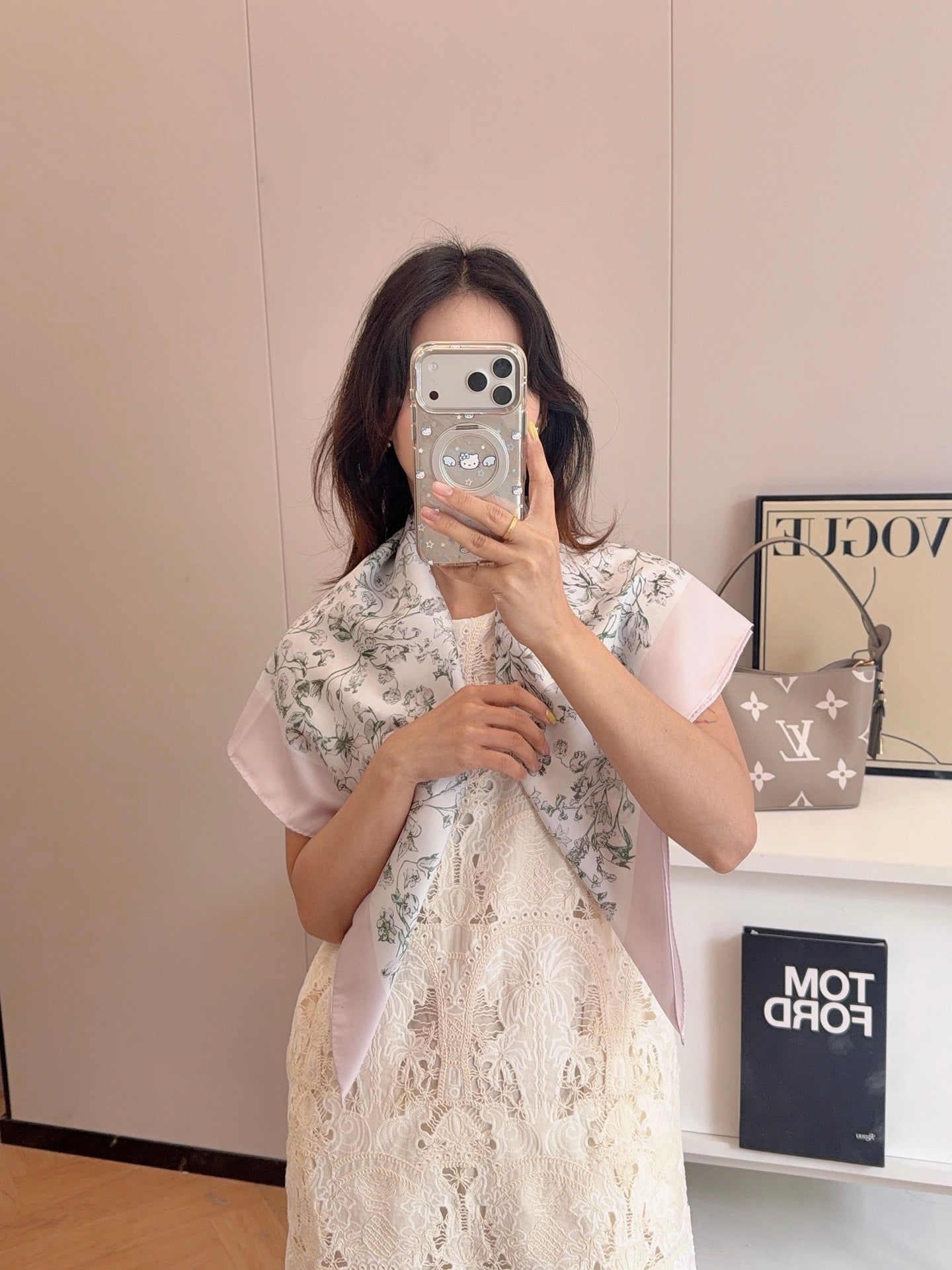 136ND20W Popular Silk Scarve