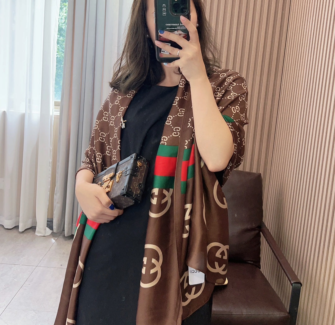 155NB68W Popular Silk Scarve