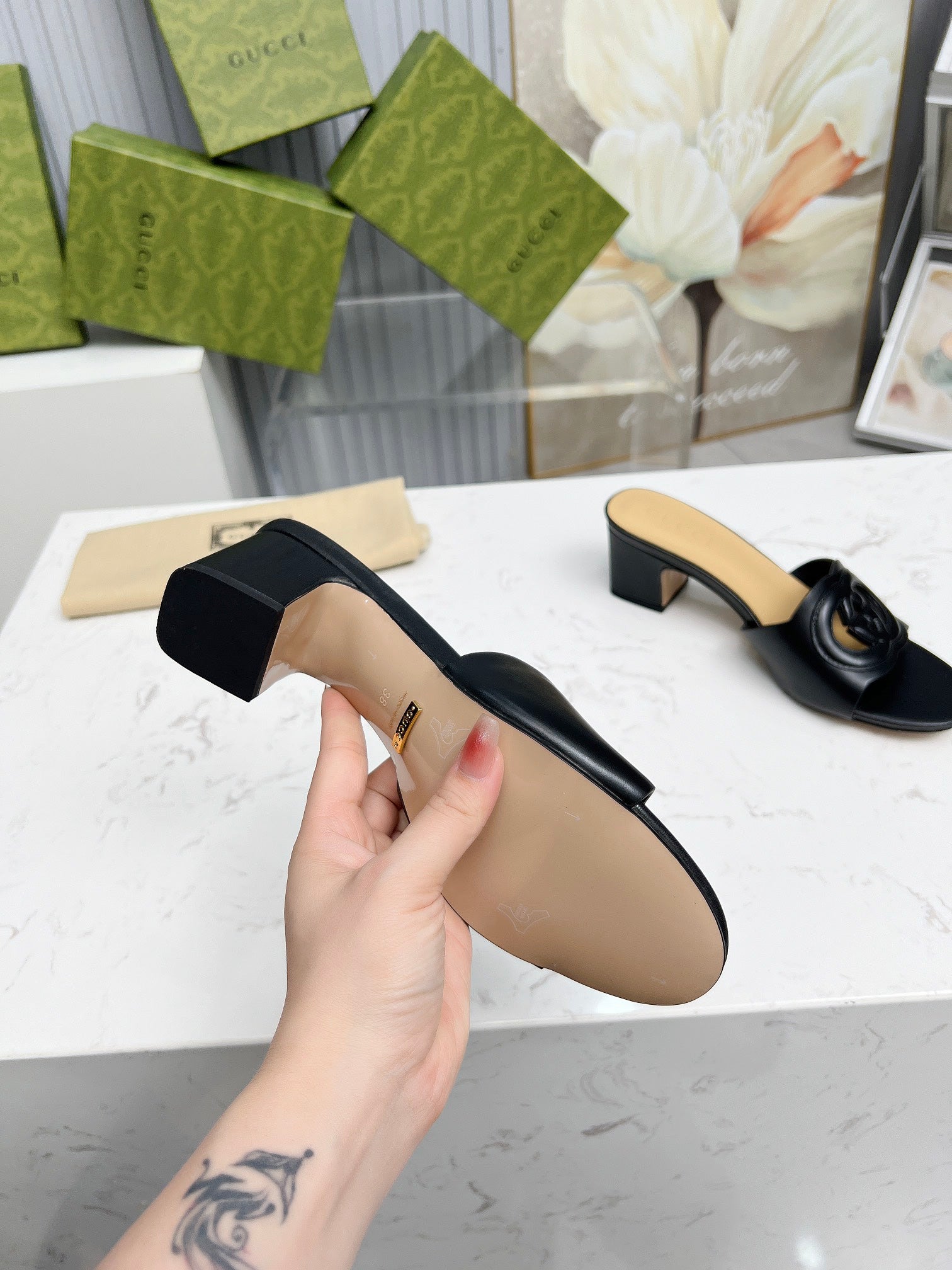 Z2X56B32 Popular high-quality leather Shoes 5.5cm