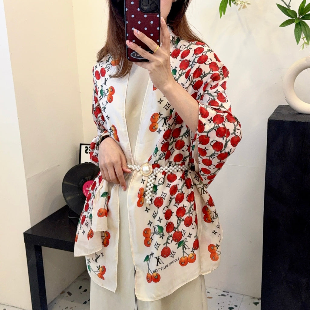 135ZE199W  Popular Silk Scarve