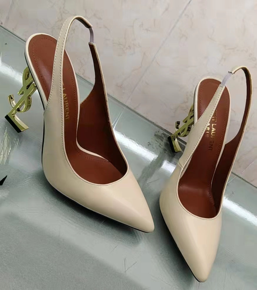 2XSL154Z Popular leather high heels(10.5cm)