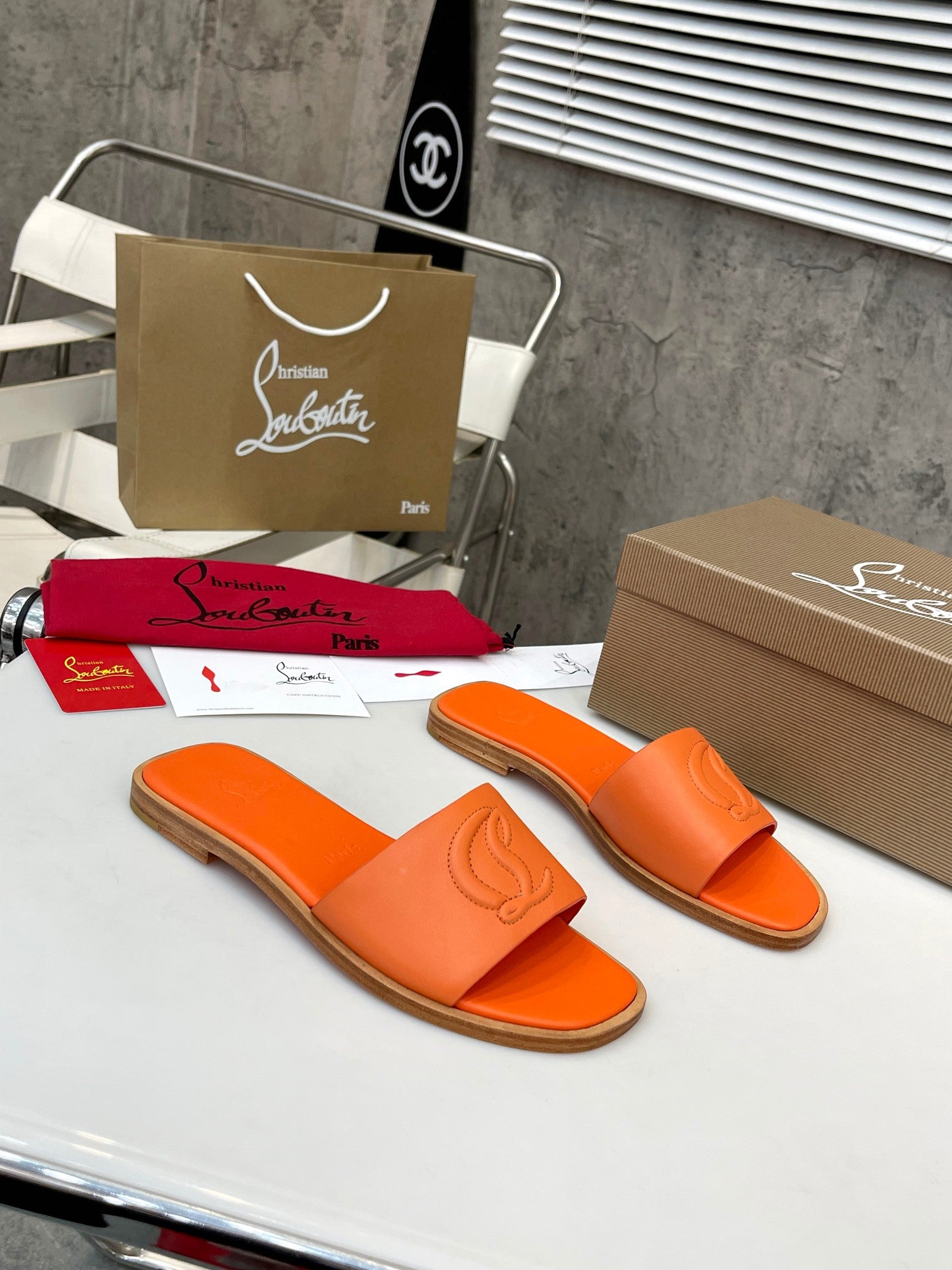 JXA29Z Popular leather Slippers