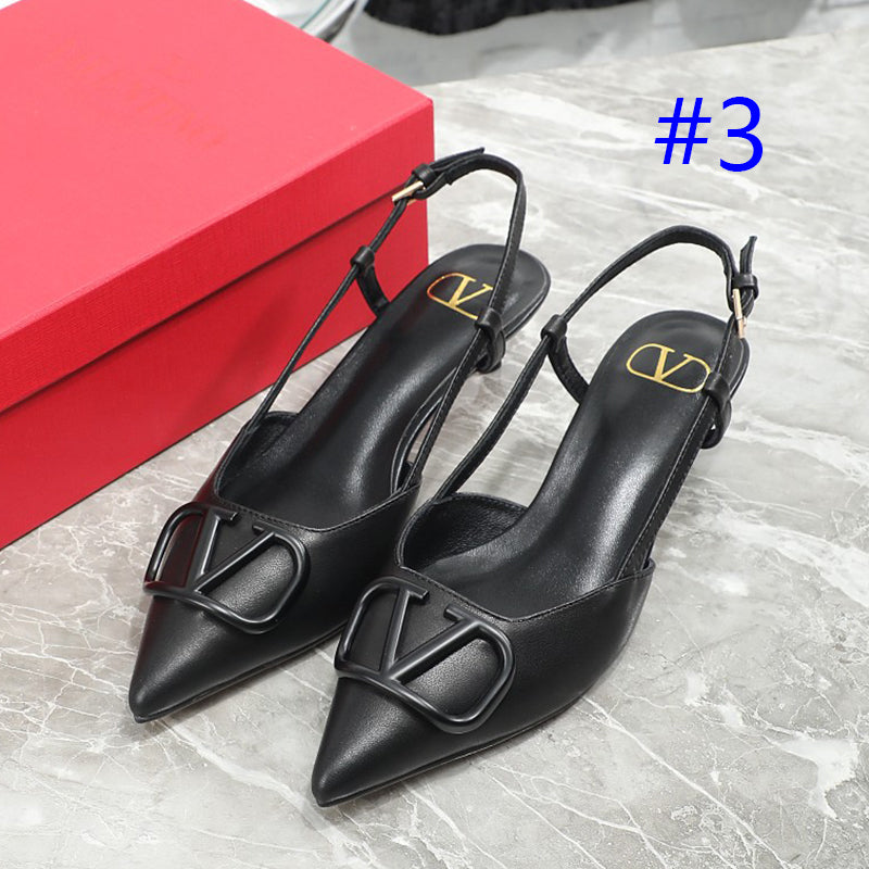 245RVL19Z Popular leather  High heels