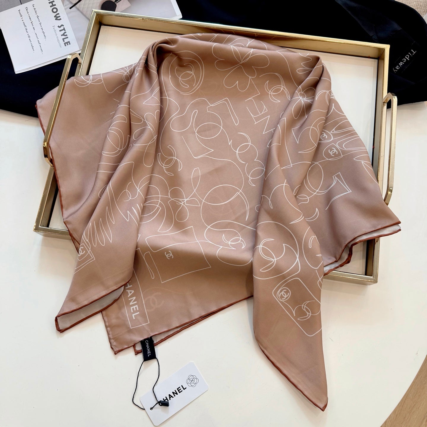 146NC8W Popular Silk Scarve