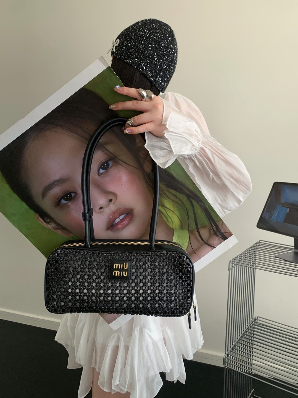 136PA51B Popular woven bag