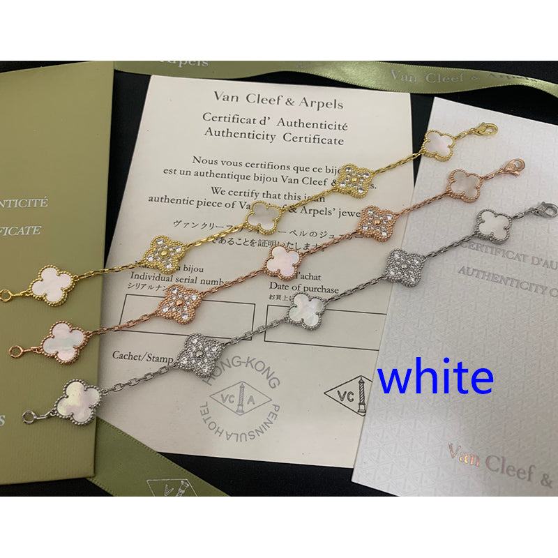 5XVA179K  Popular bracelets 5 flowers normal size1.5cm flower