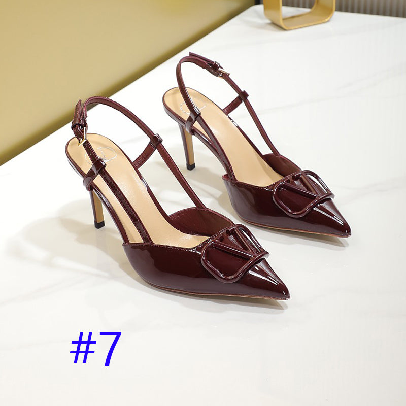 245RVL21Z Popular leather  High heels