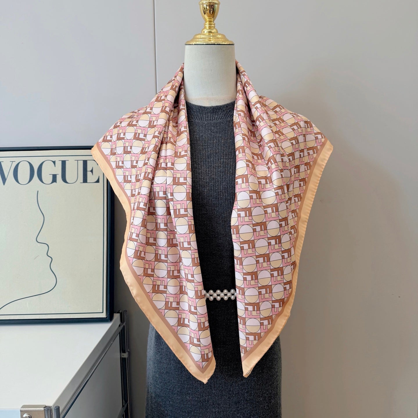 136NF10W Popular Silk Scarve