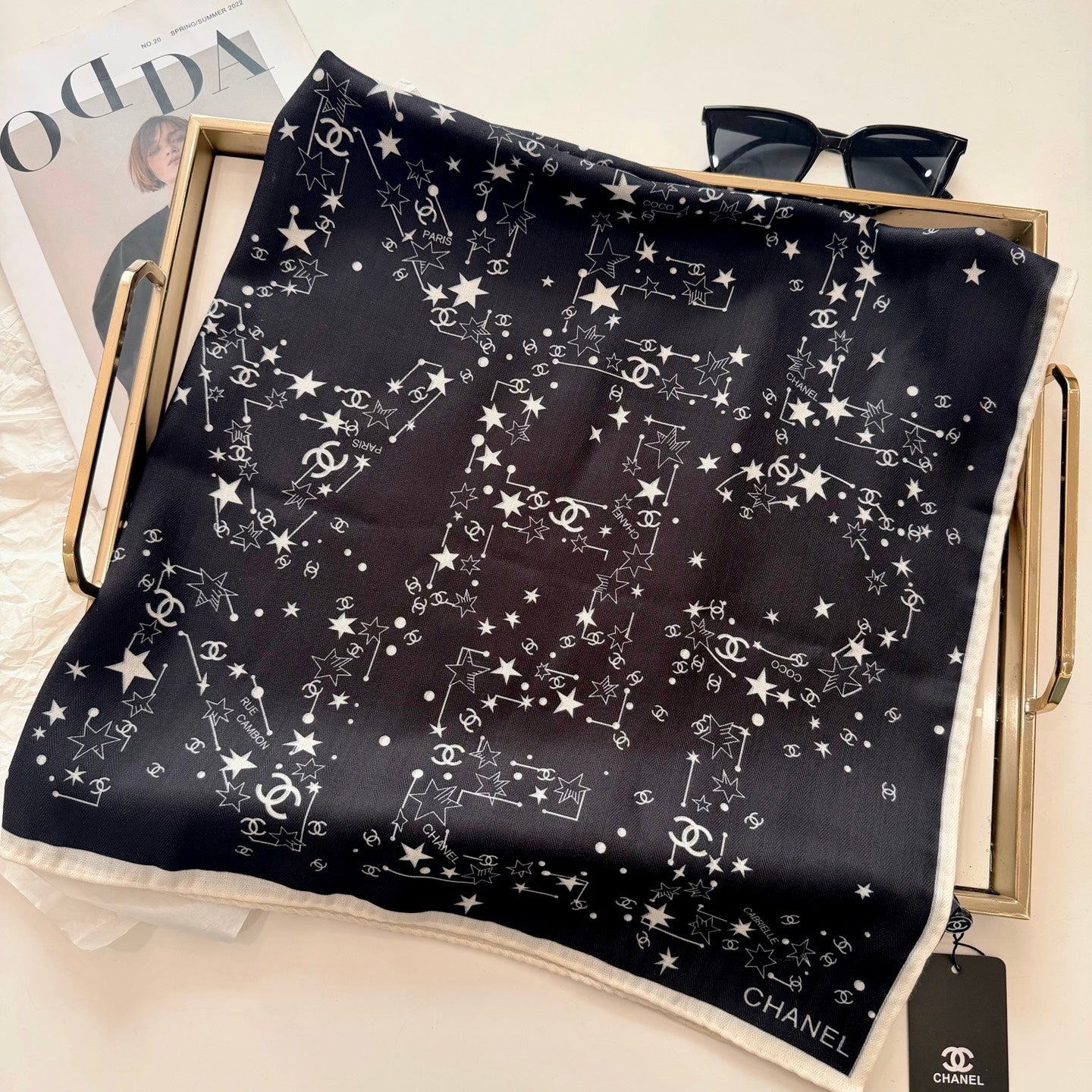 136NC33W Popular Silk Scarve