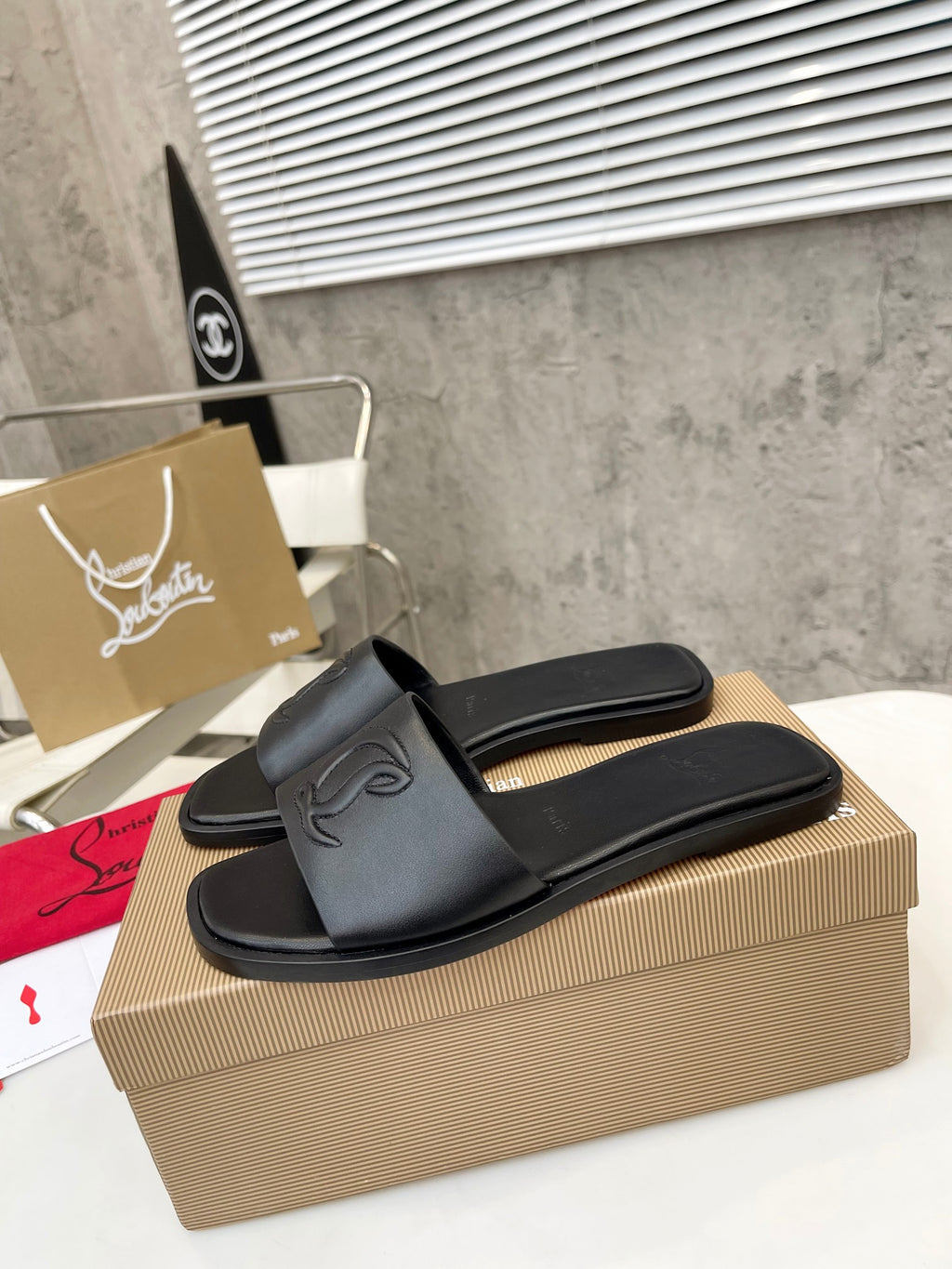 JXA32Z Popular leather Slippers