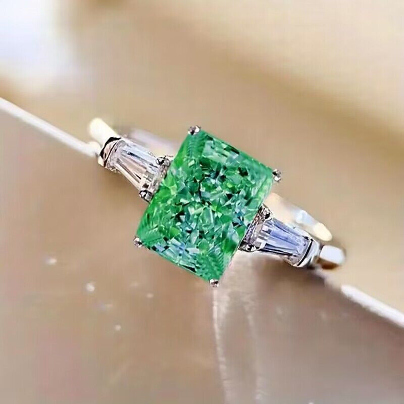 P5QA16J  Popular Moissanite Jewelry Wedding Diamond Ring