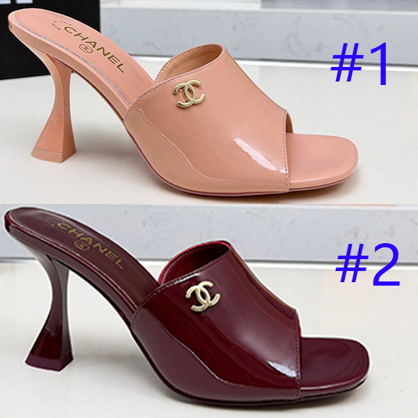 Z2X66C47 Popular leather High heels 9CM