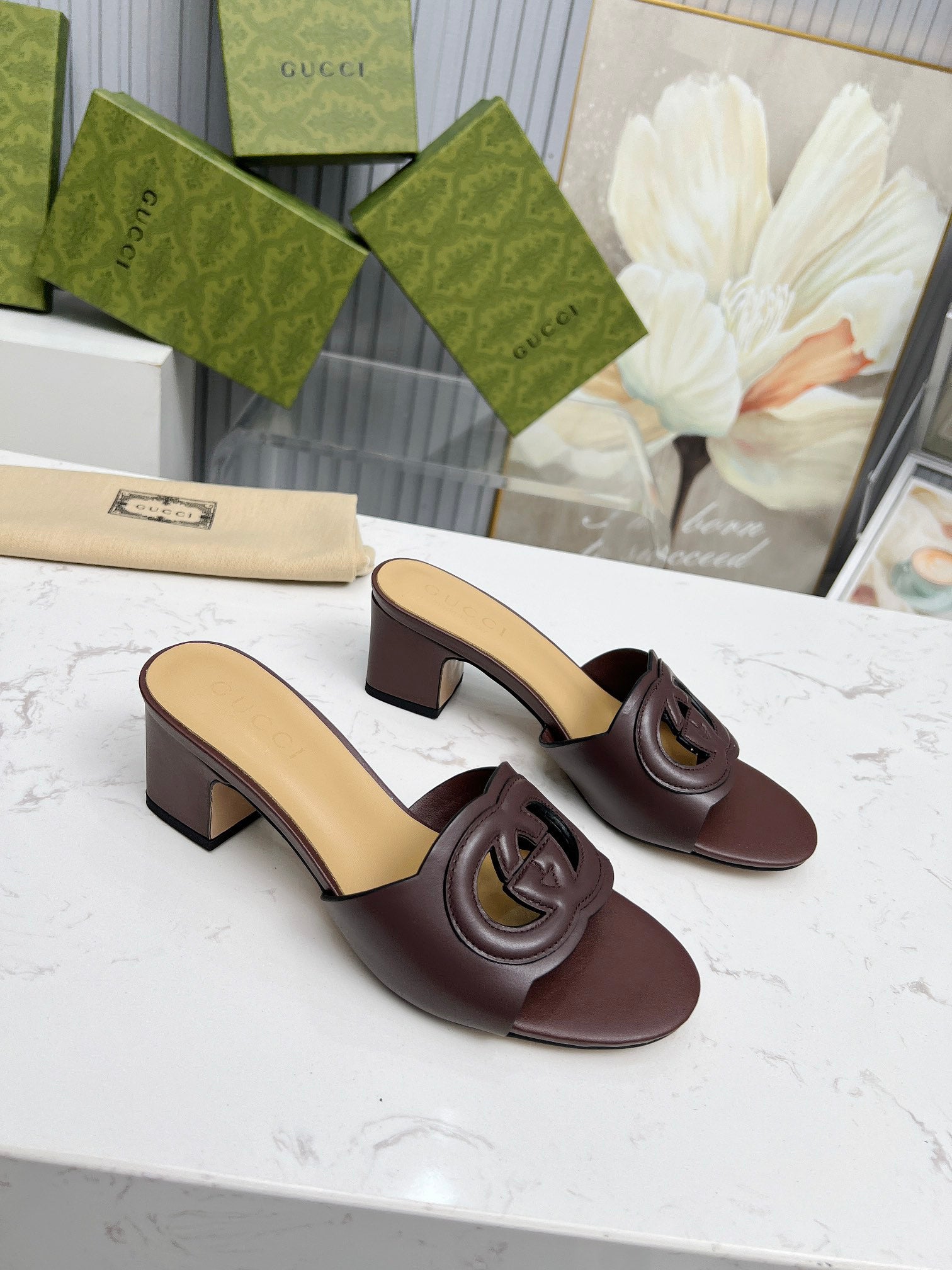 256XB32Z Popular high-quality leather Shoes 5.5cm