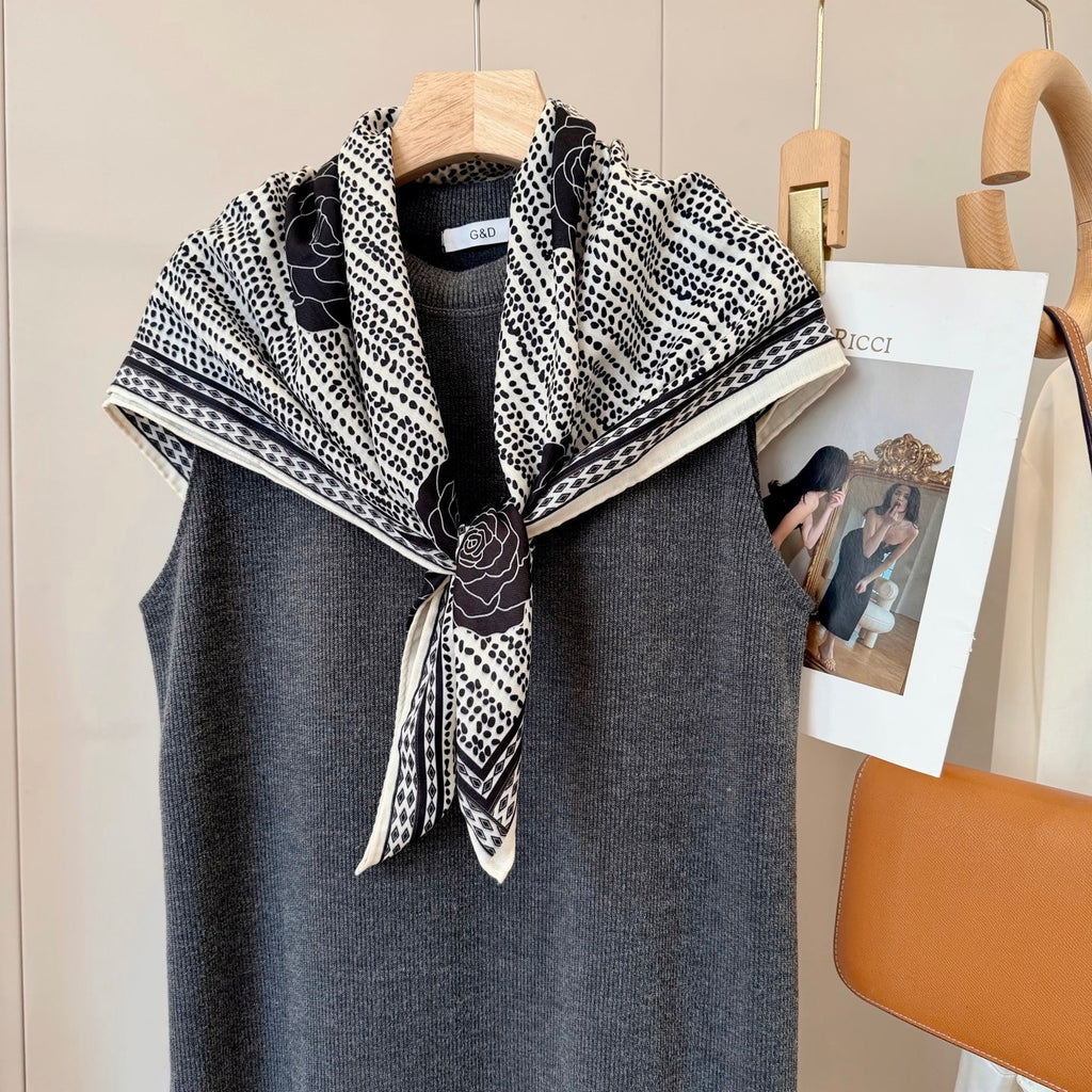 136NC28W Popular Silk Scarve