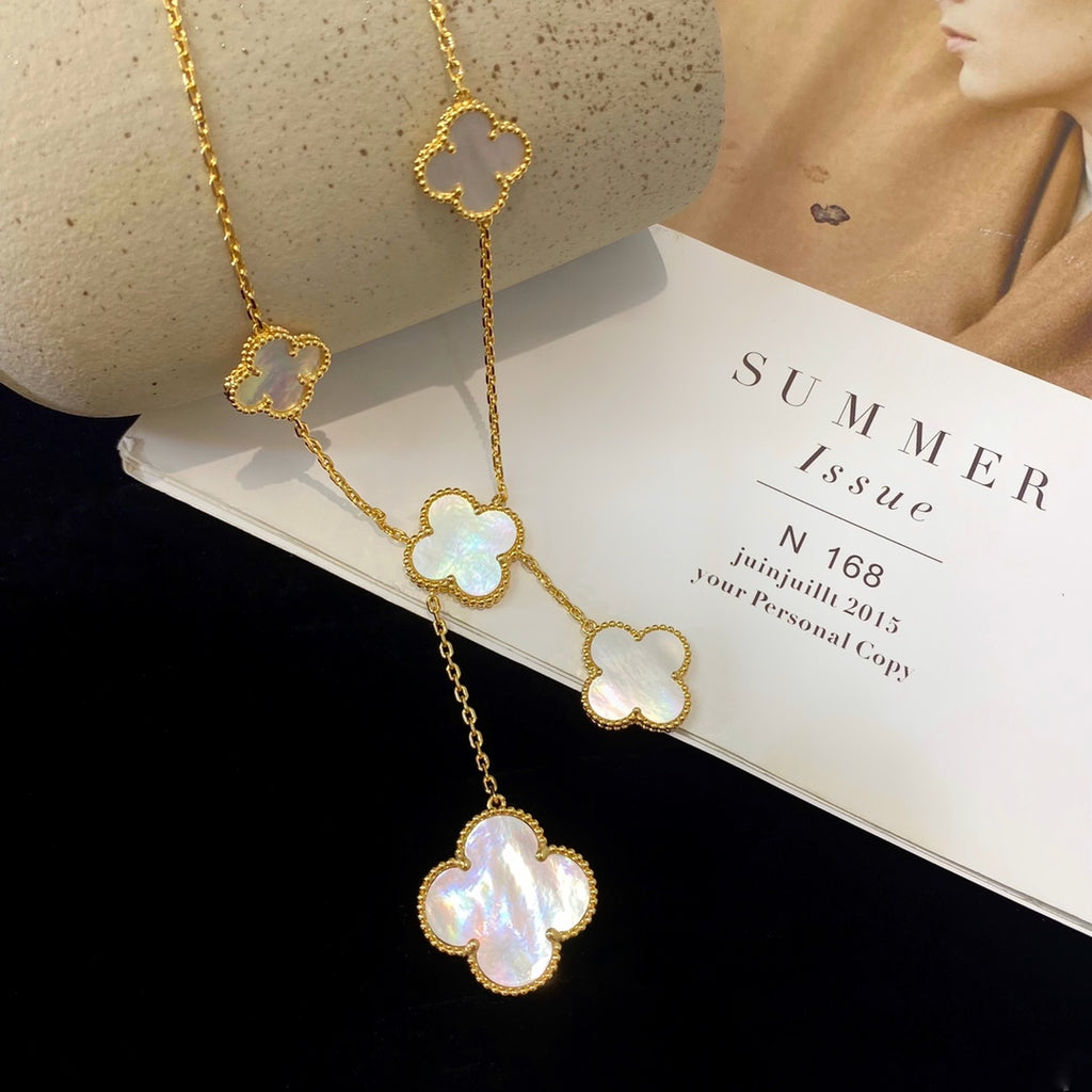 5XVA182K Popular 6 flowers necklaces