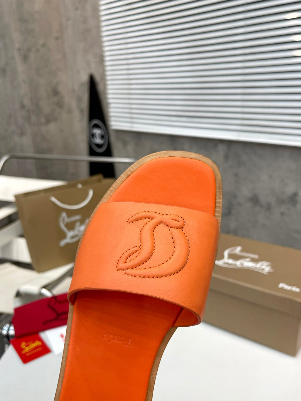 JXA29Z Popular leather Slippers