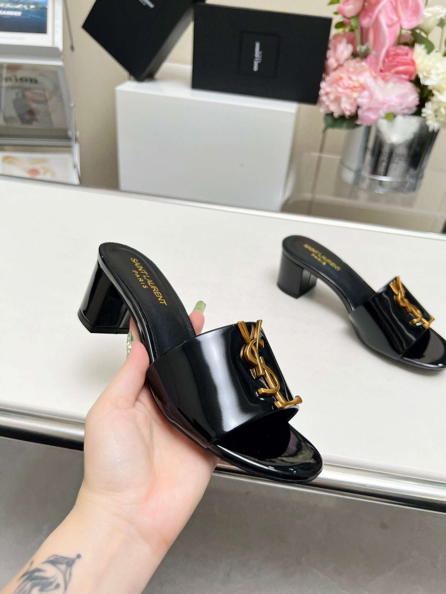 285ZSL34Z  Popular leather High heels(Heel height 5CM)