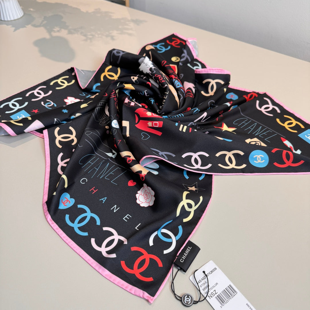 136NC11W Popular Silk Scarve