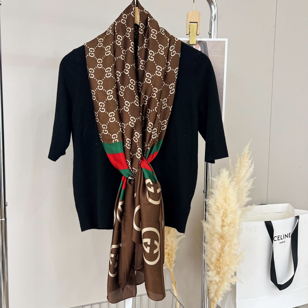 155NB68W Popular Silk Scarve