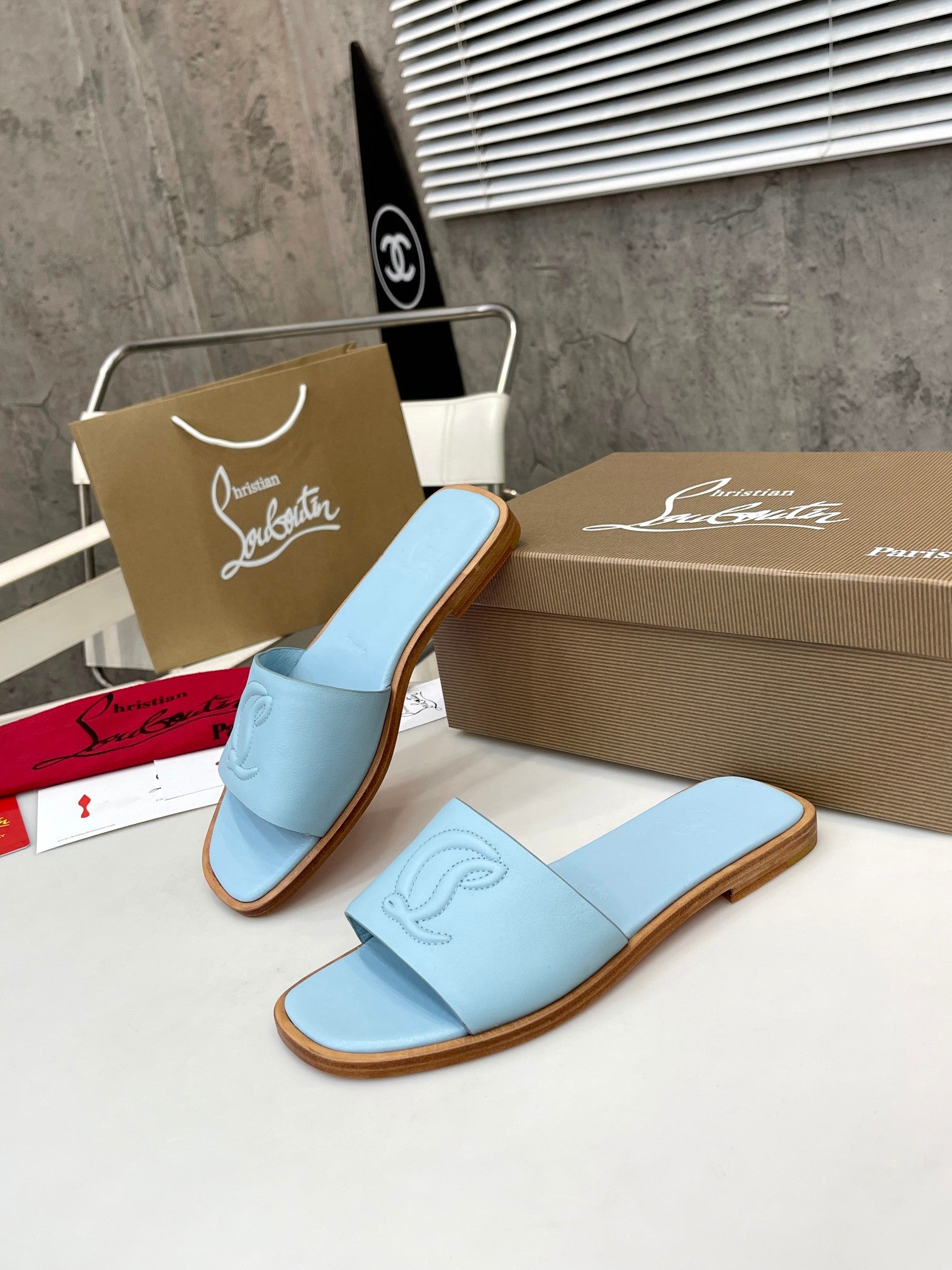 JXA29Z Popular leather Slippers
