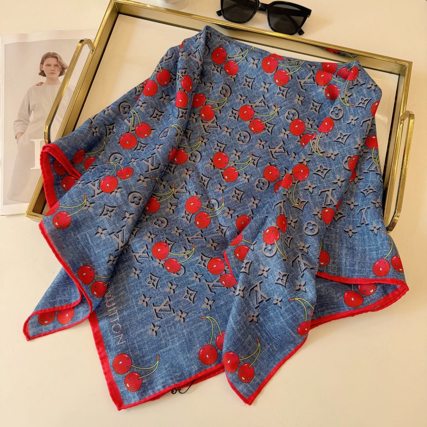 136NE31W Popular Silk Scarve
