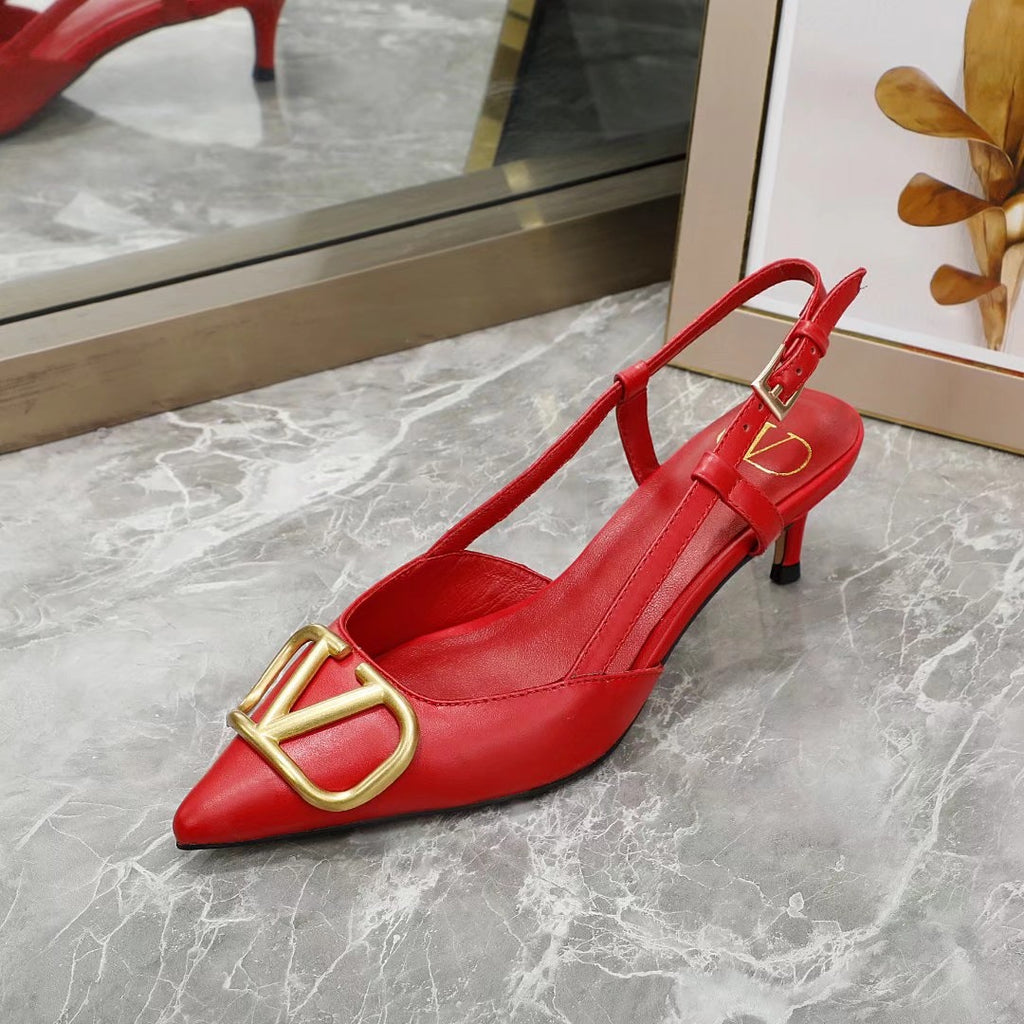245RVL19Z Popular leather  High heels