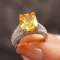 P5QA46J  Popular Moissanite Jewelry Wedding Diamond Ring