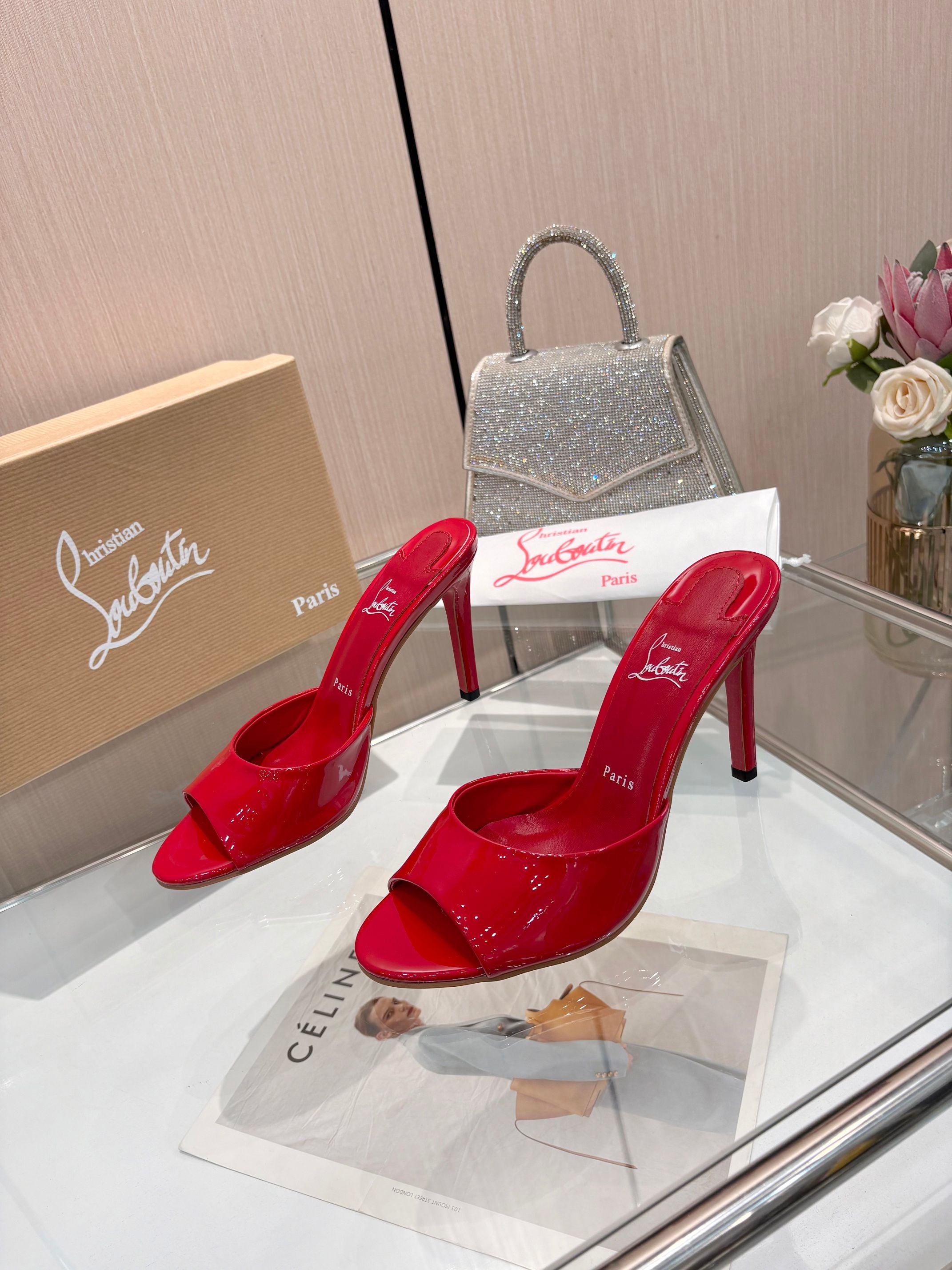Z2X66A38  Popular leather High heels