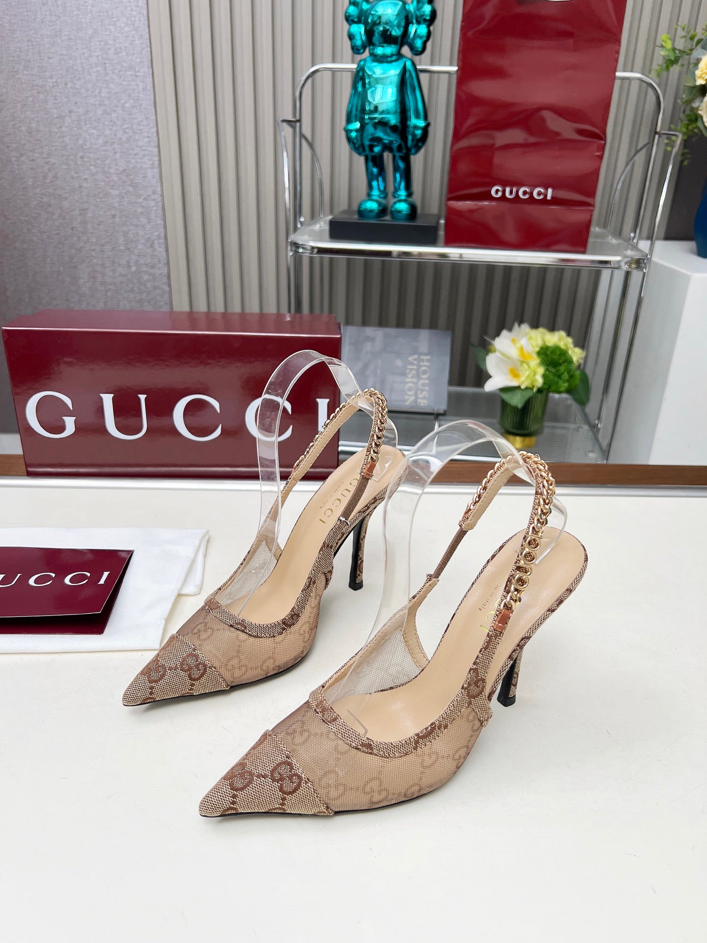 285ZB61Z  Popular leather  High heels