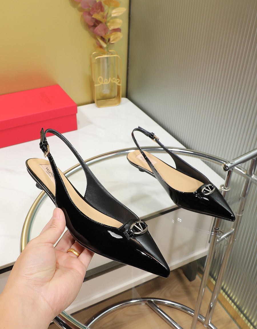 245RVL11Z Popular  leather  High heels